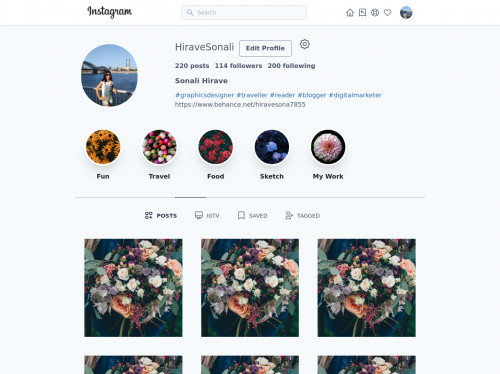 tailwind Instagram Clone