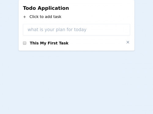 tailwind Todo Application
