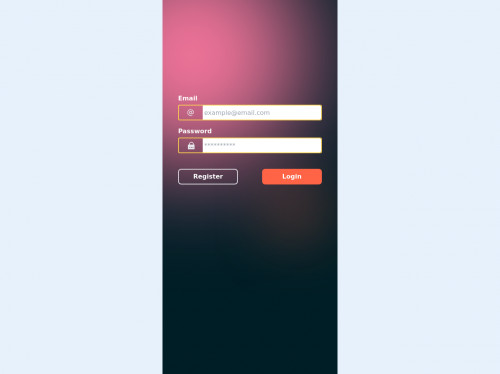 tailwind Mobile Login Page