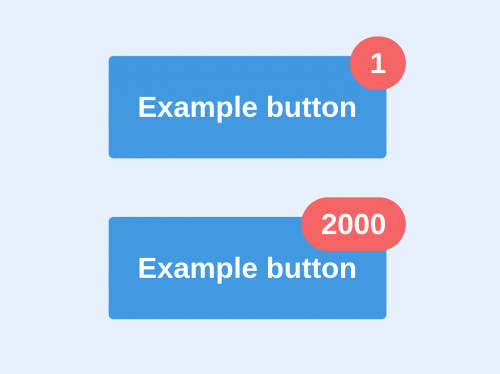 tailwind Button with counter