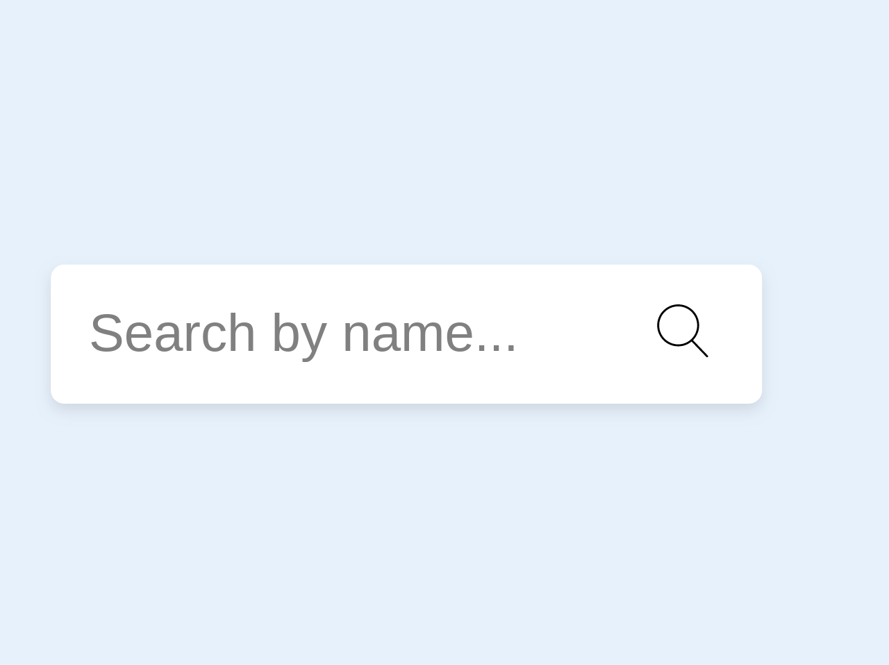 Search input | Forms, Inputs