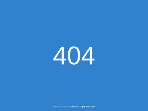tailwind Error 404