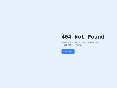 tailwind 404 Page responsive Tailwind CSS