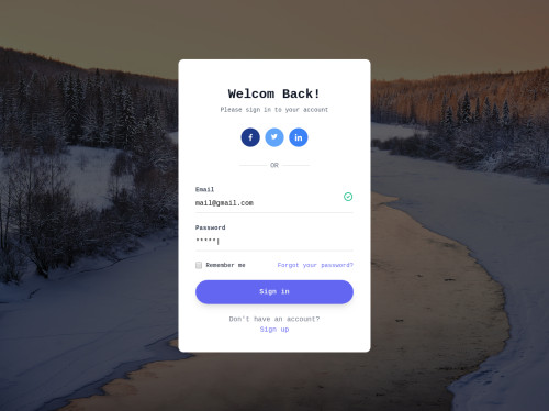 tailwind Login form by tailwindcss - Tailwind Components