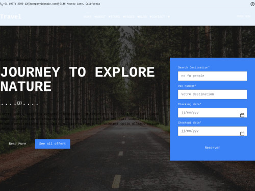 tailwind Home travel Tailwind CSS