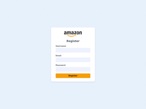 tailwind Amazon Register