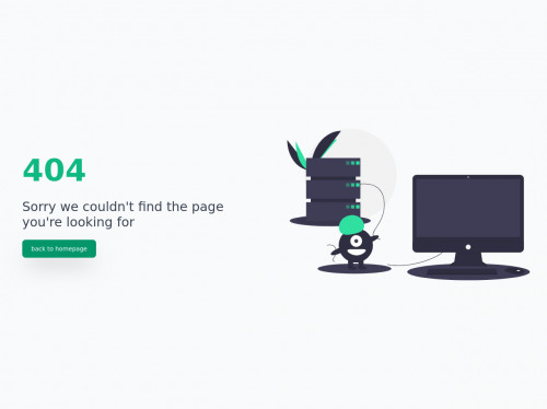 tailwind 404 error page