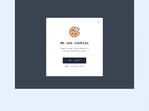 tailwind Free Tailwind CSS Cookies Component
