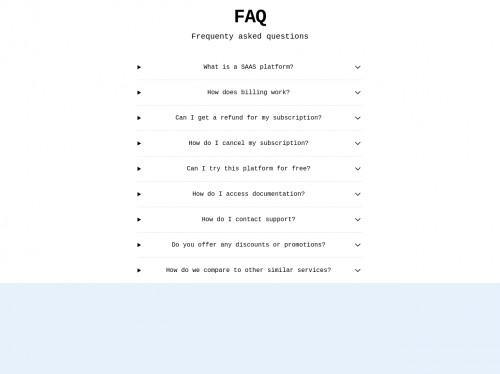 tailwind FAQ Component with Details Summary Open Animation
