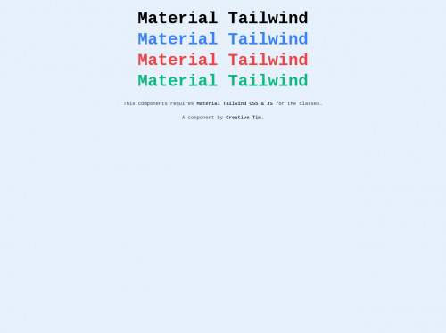 tailwind Tailwind CSS Typography Colors