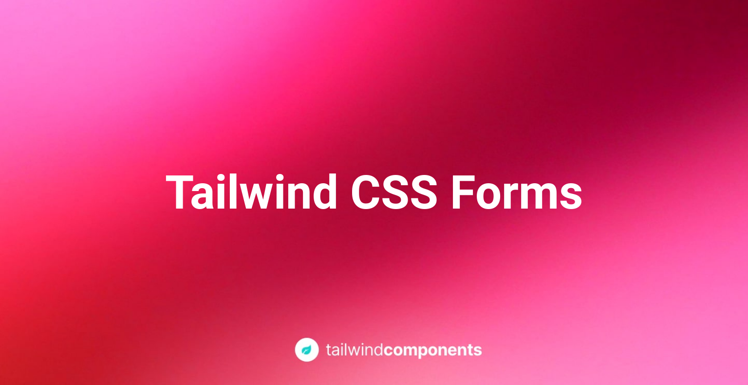 Tailwind CSS Forms Image
